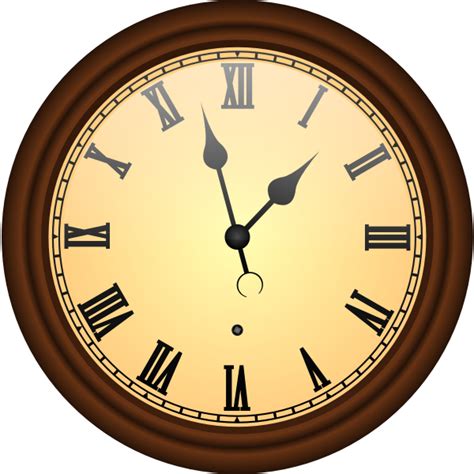 Old round clock | Free SVG