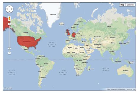 Highlight whole countries in Google Maps - Stack Overflow