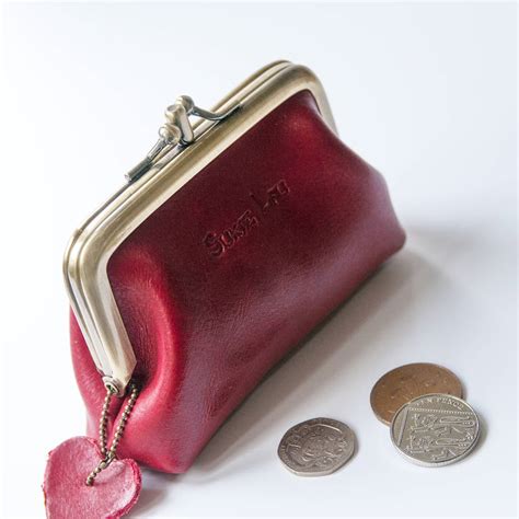 Real Leather Cute Coin Purse By Grace & Valour | notonthehighstreet.com