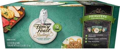 FANCY FEAST Medleys Primavera Collection Variety Pack Canned Cat Food ...