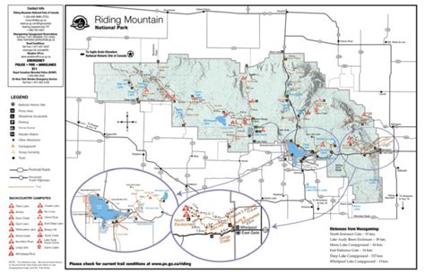 Riding Mountain National Park - Full Park Map by Parks Canada | Avenza Maps