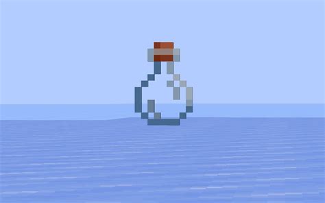 How to make and use glass bottles in Minecraft?