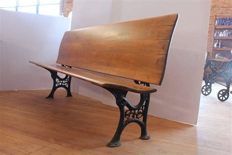 Antique American School Bench, More Available For Sale at 1stdibs