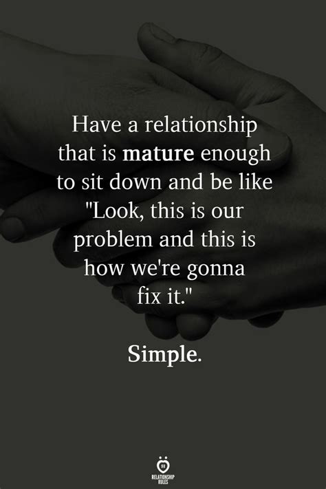 Maturity in a relationship | Inspirational quotes, Life quotes ...