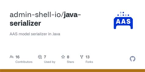 GitHub - admin-shell-io/java-serializer: AAS model serializer in Java