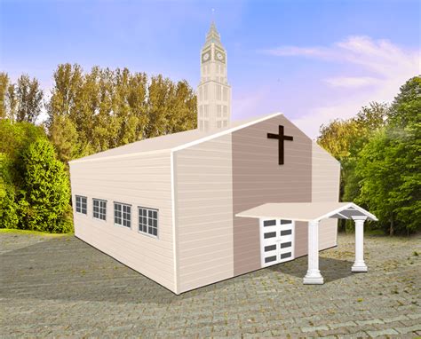 Metal Church Buildings – Steel Church Buildings for Sale Online