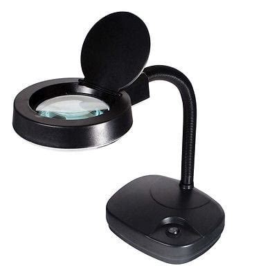 Table Top Lighted Flexible Illuminated Hobby Magnifying Desk Work Lamp Light - Walmart.com