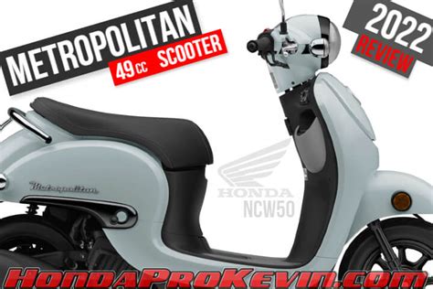 2022 Honda Metropolitan Review / Specs | 49cc Scooter Buyer's Guide