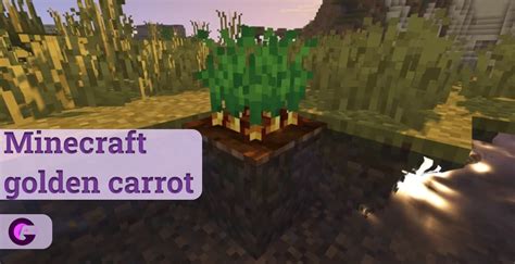 Minecraft golden carrot | Recipe 101 | GamingBrick