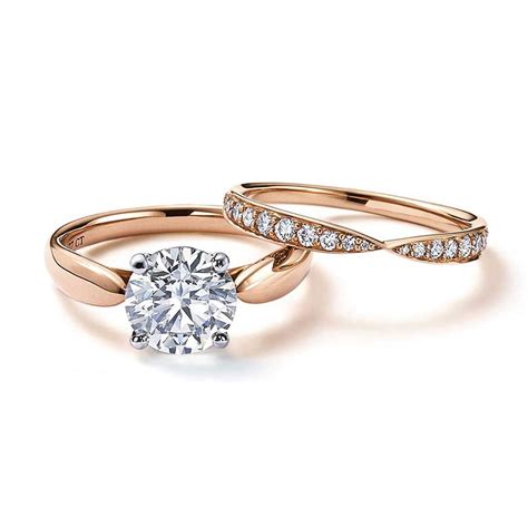 Tiffany has captured our hearts with its rose gold engagement rings and ...