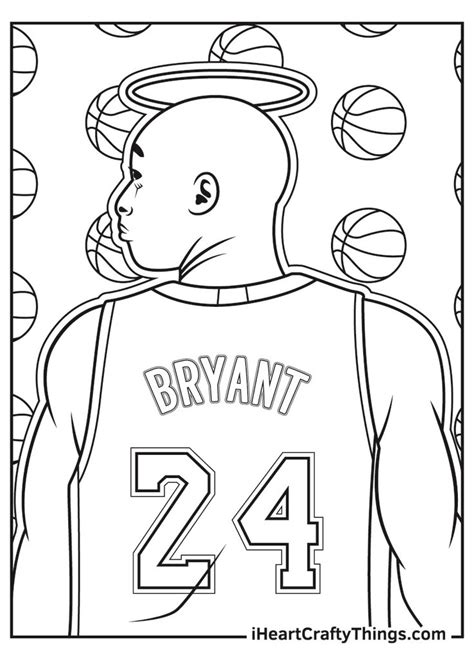 NBA Coloring Pages | Free coloring pages, Coloring pages, Free ...