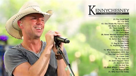 Kenny Chesney Tour 2024 Song List - Kacy Sallie