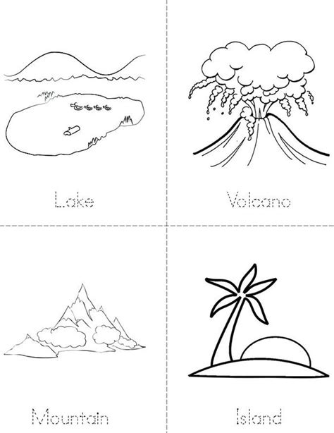 My Landforms Book - Twisty Noodle