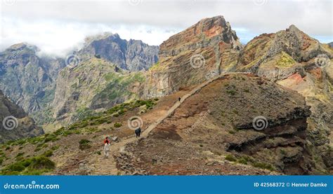 Hiking Trail At Madeira, Portugal Editorial Photography - Image: 42568372