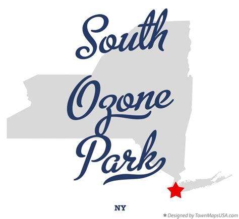 Map of South Ozone Park, NY, New York