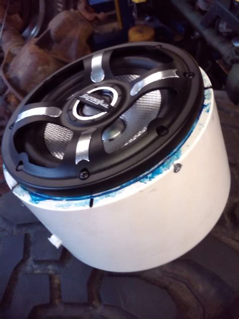 Roll Cage Speaker Pods - Polaris RZR Forum - RZR Forums.net Woofer Speaker, Golf Cart Stereo ...