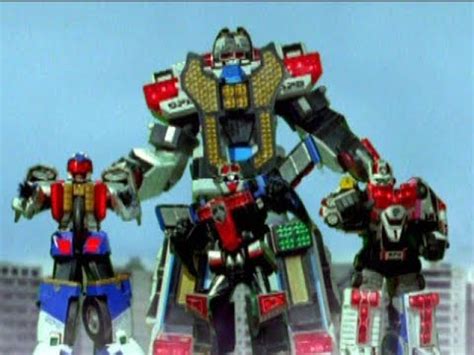 Power Rangers Spd Megazord Transformations All