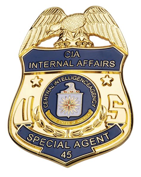 US CIA INTERNAL AFFAIRS CENTRAL INTELLIGENCE AGENCY BADGE-33181 BADGE ...