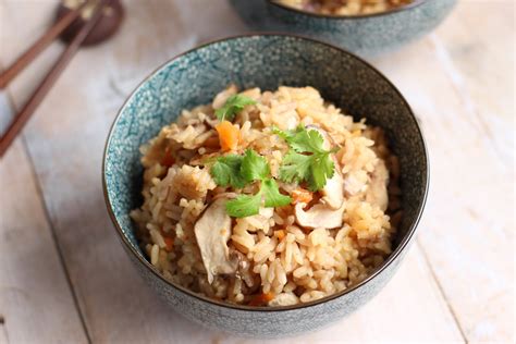 Takikomi Gohan: Chicken & Mushroom | Chopstick Chronicles