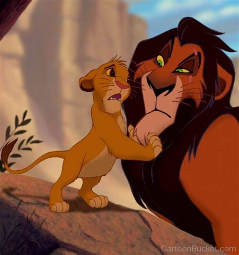 Scar And Baby Simba