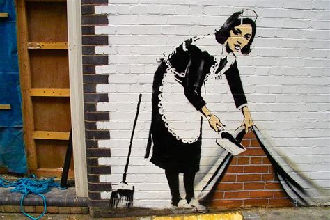 el arte del stencil--Banksy | Banksy, Artistas de la calle, Arte urbano