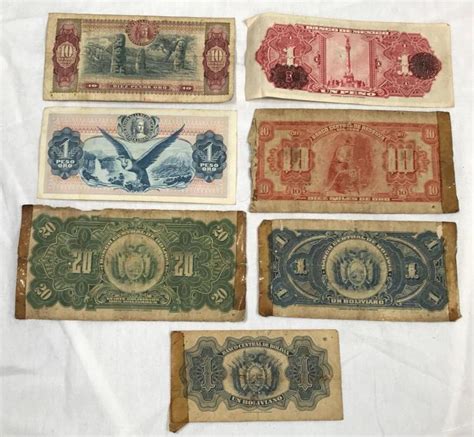 Latin American Foreign Currency Lot