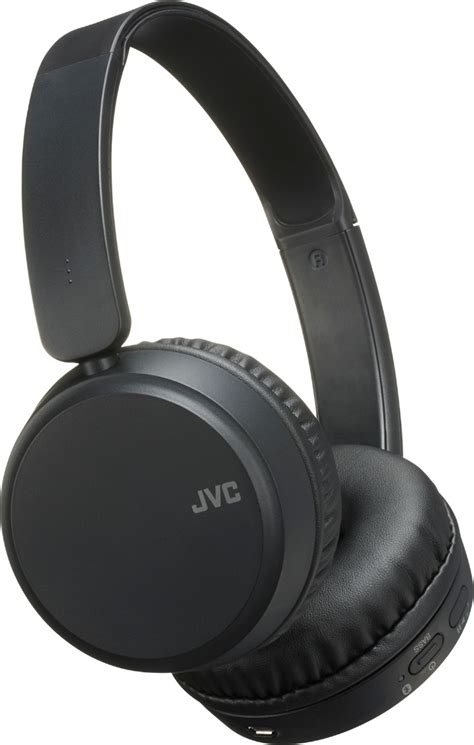 JVC - HA S35BT Wireless On-Ear Headphones - Black 46838079412 | eBay