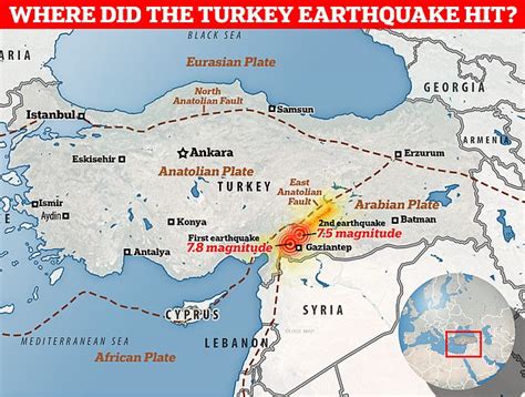 Where did the Turkey earthquake hit? Map reveals epicentre of deadly 7. ...