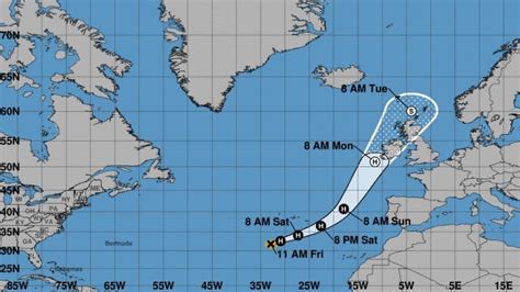 Ophelia May Become Ireland's Strongest Storm Since 1961