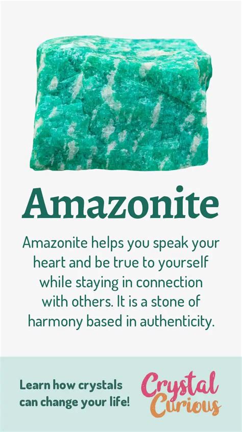 Amazonite Healing Properties & Benefits | Crystal Curious