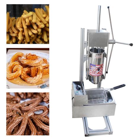 Commercial Churro Machine Hand Crank Stainless Steel Professional ...