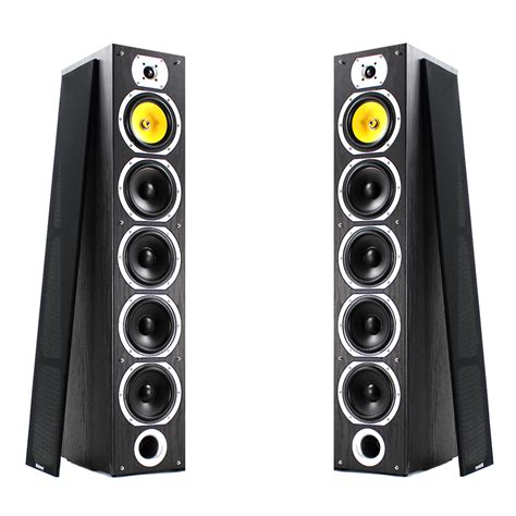 HiFi Tower Speakers Pair - Fenton SHFT57B - 600W