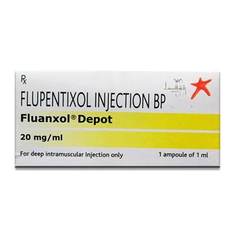 Buy Fluanxol Depot 20 mg/ml Injection 1 ml in Wholesale Price Online | B2B | Retailershakti