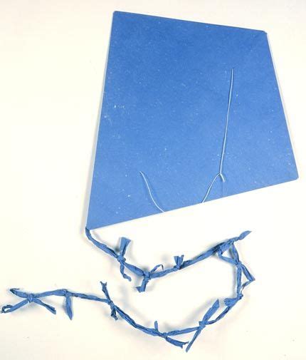 Byron Kim - Sky Blue Kite - Korean Kozo Fiber | Kite, Blue, Print