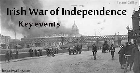 Key events of Irish War of Independence