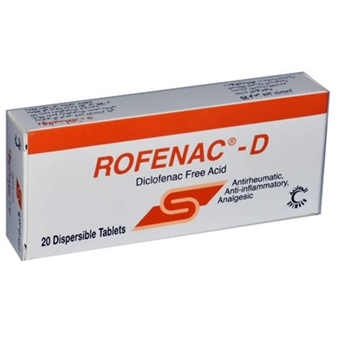 Buy Rofenac D Tablets 50mg 20s Online Dubai, UAE | OurShopee.com | A2804