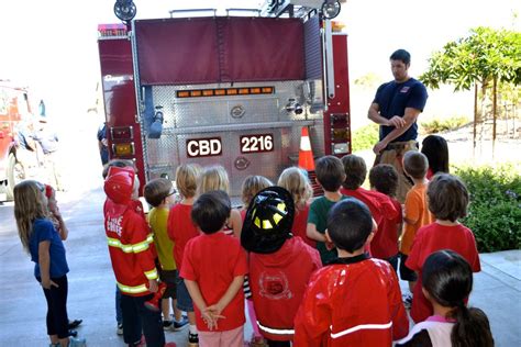 Visiting Carlsbad Fire Station No 5 - La Costa Valley Preschool and ...