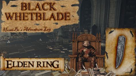 Black Whetblade Location | Elden Ring - YouTube