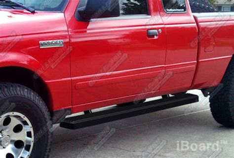 IB06EJC9B: 1999-2011 Ford Ranger 4Dr SuperCab iStep 5 Running Boards (Black) [IB06EJC9B ...