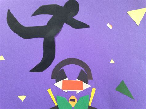 First Grade Drawing with Scissors Collage - Mrs. Dentzer's Art Room