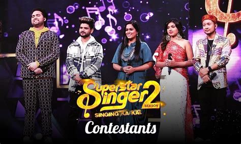 Superstar Singer 2 Contestants Names, Repeat Telecast Timing - Sony TV