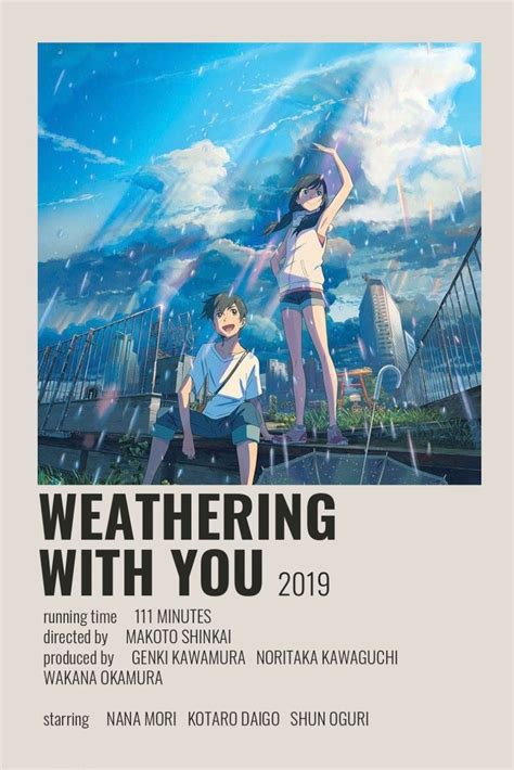 Weathering With You Poster by Cindy | Anime scenery, Anime, Anime films