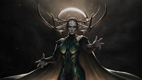 Hela - The Goddess of Death by IndahAlditha on DeviantArt