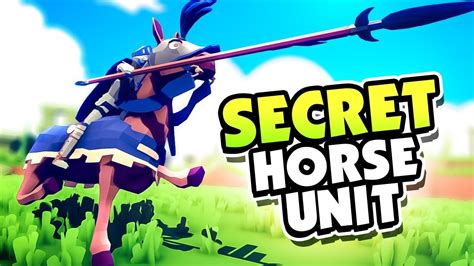 NEW SECRET UNIT IS A HORSE! - TABS (Totally Accurate Battle Simulator)