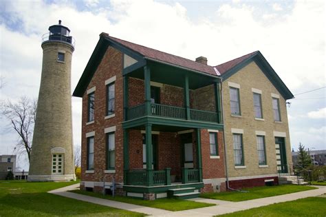 Climbing Southport Lighthouse in Kenosha, WI