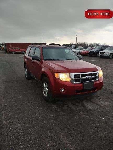 2010 Ford Escape XLT SUV - Rideau Auctions