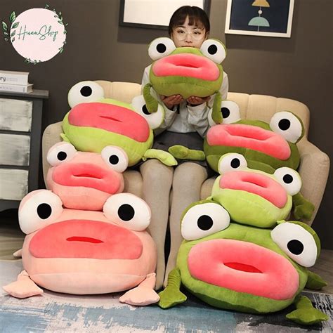 35-55CM new big lips frog stuffed animal plush toy doll | Etsy