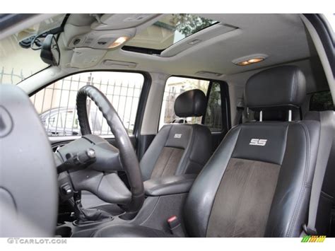 Ebony Interior 2007 Chevrolet TrailBlazer SS 4x4 Photo #55218454 | GTCarLot.com