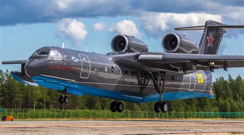 Russian Beriev Be-200 Amphibious Firefighting Aircraft Has Crashed In ...