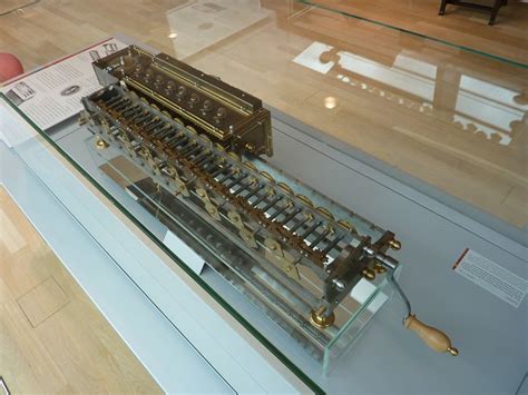 Leibniz machine | Gottfried Leibniz calculating machine. | Anders Sandberg | Flickr